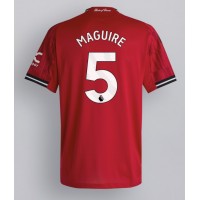 Manchester United Harry Maguire #5 Domáci futbalový dres 2025-26 Krátky Rukáv